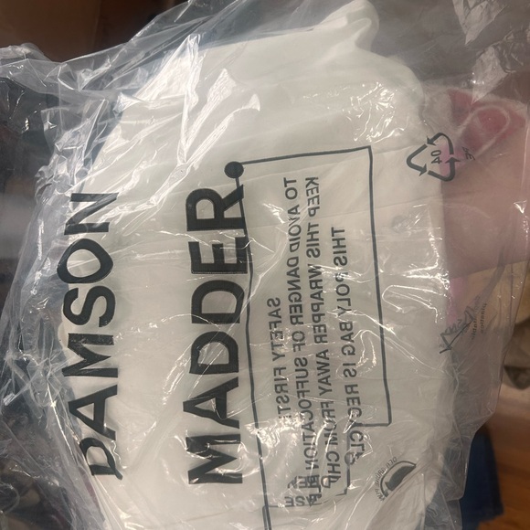 Damson Madder Mimi mini dress off-white Broderick NWT - Picture 3 of 9